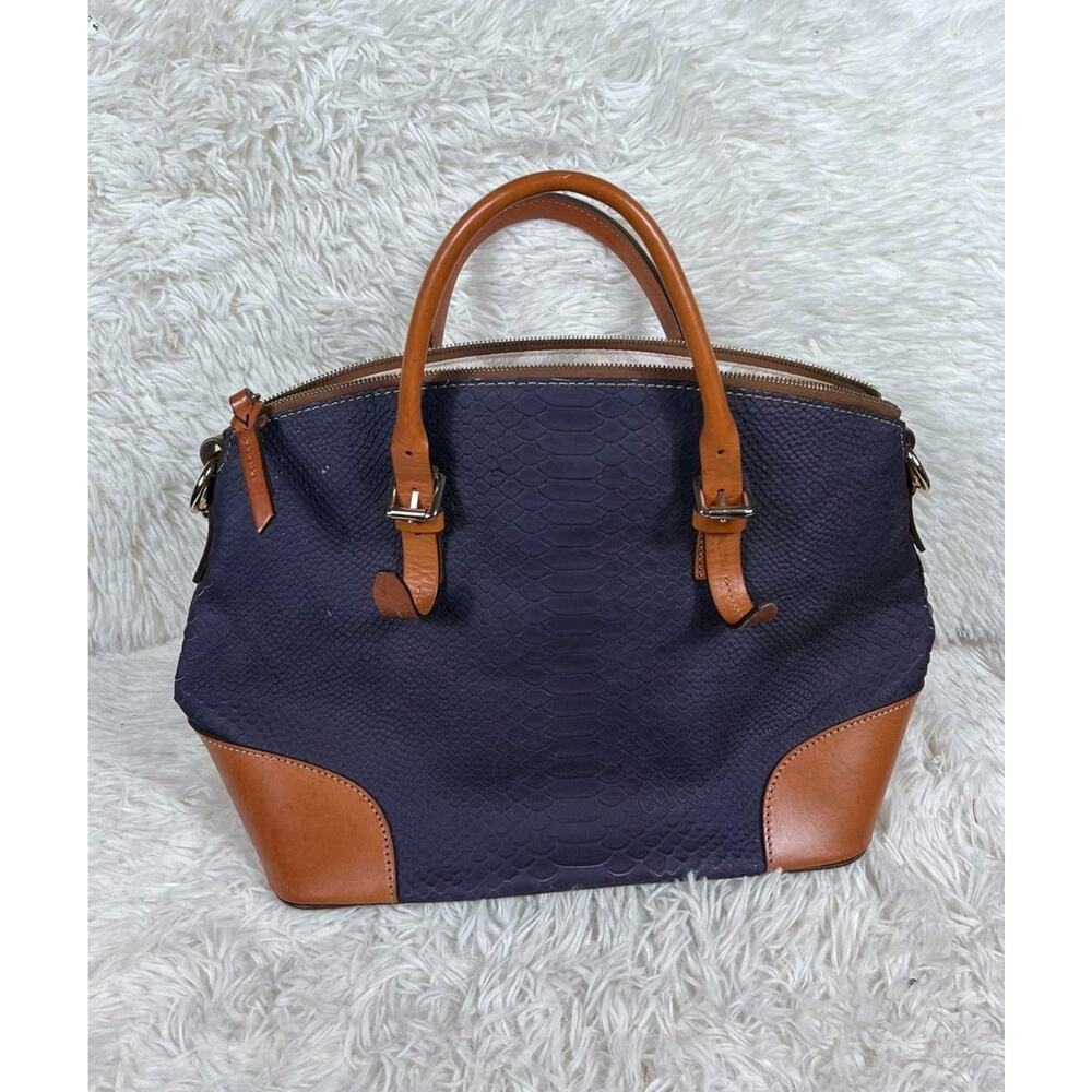 Dooney & Bourke Claremont Python Print Textured T… - image 2